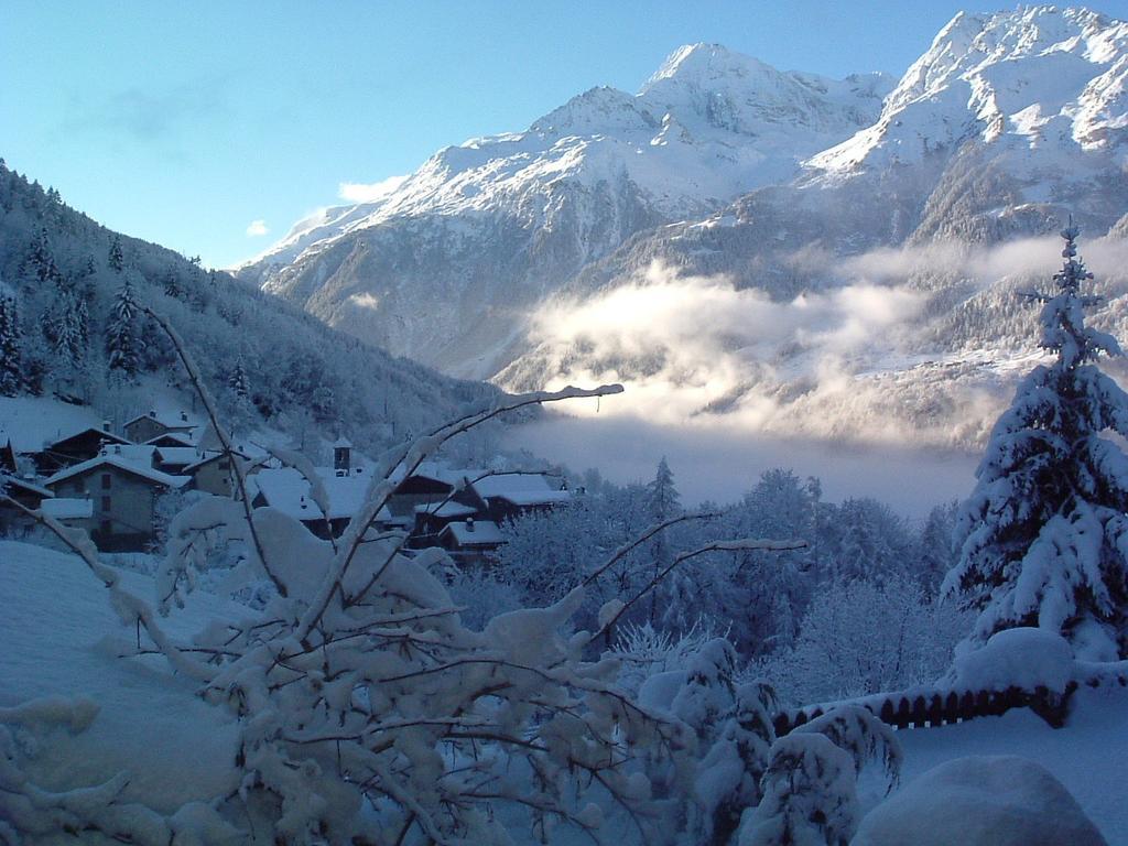 Bed and Breakfast Chalet Bois D'Antan Sainte-Foy-Tarentaise Exteriér fotografie