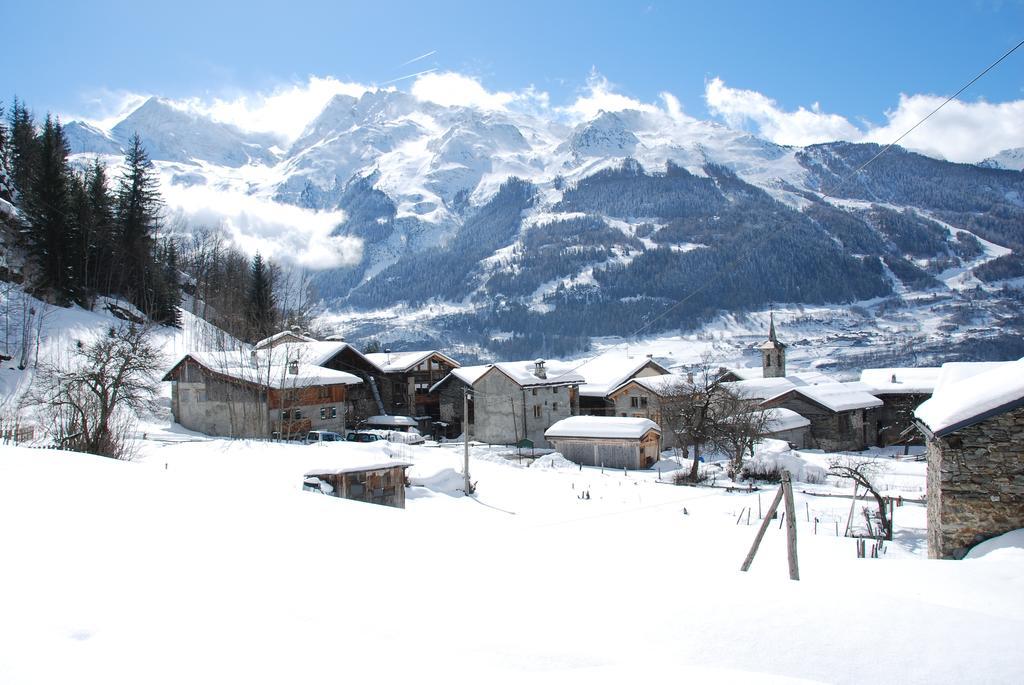 Bed and Breakfast Chalet Bois D'Antan Sainte-Foy-Tarentaise Exteriér fotografie